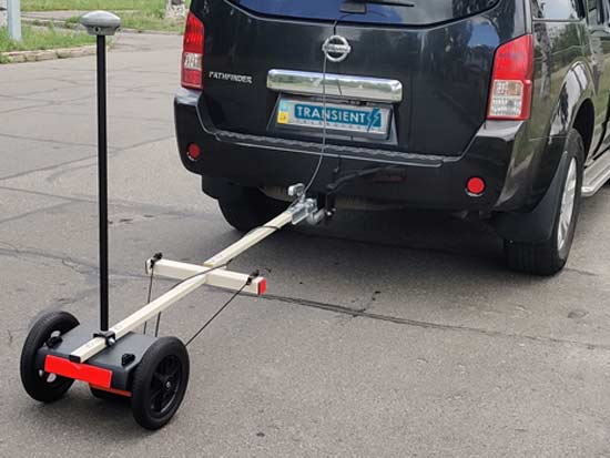 Road survey with VIY ground penetrating radar
