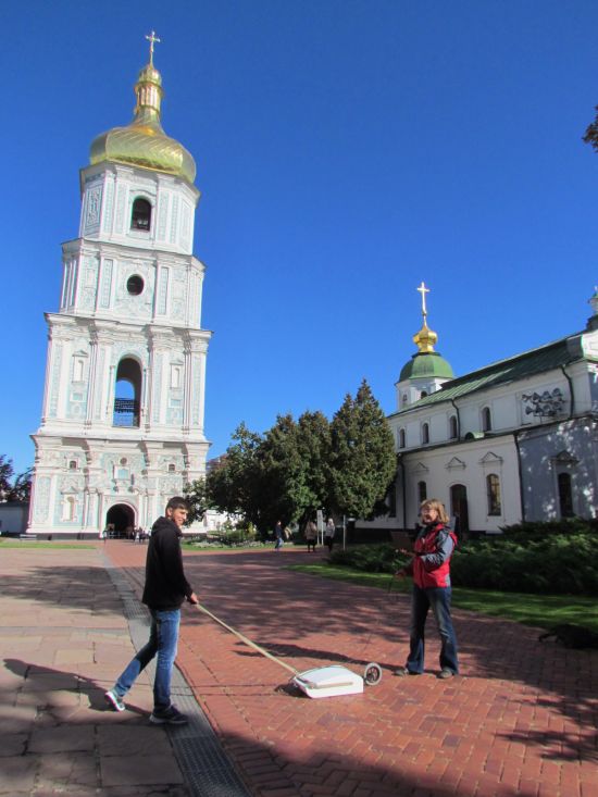 VIY3 ground penetrating radar in archaeology