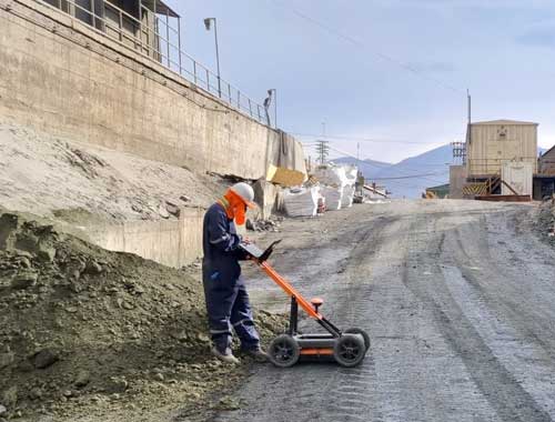 Cart-46 on industrial area