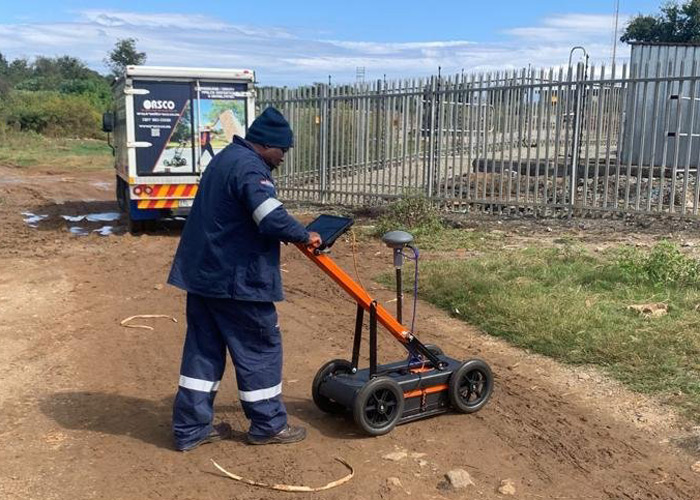 Industrial zone in South African Republic
