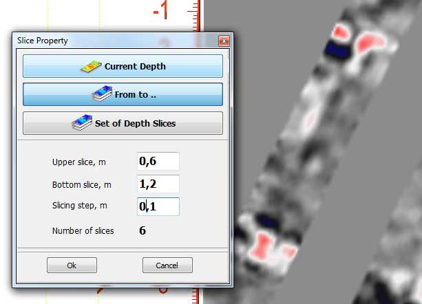 Create depth slice in Planner programm