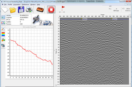 Example of Synchro program using GPS