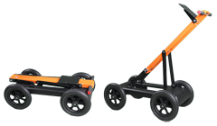 Foldable handcart Cart-46 for transportation of VIY5-900 ground penetrating radar