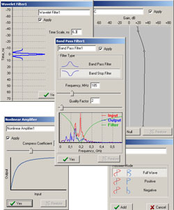 Synchro software for VIY3 ground penetrating radar